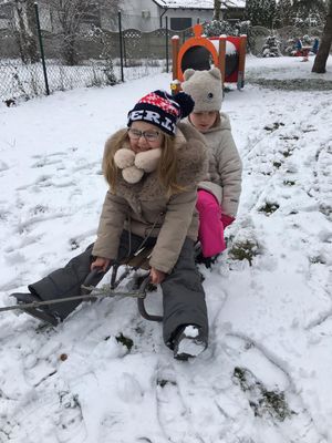 Zabawy na śniegu