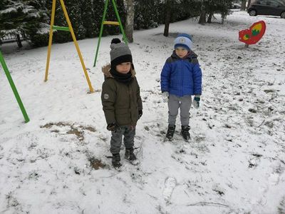 Zdjęcie 8 - TYGRYSKOWE BRYKANIE NA ŚNIEGU