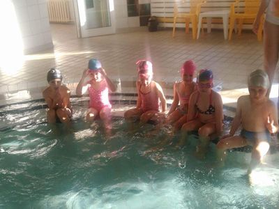 Zdjęcie 1 - PRZEDSZKOLNA KADRA PŁYWACKA... ZAJĘCIA NA AKWAWICIE